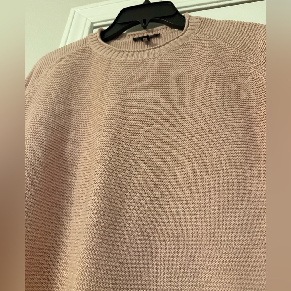 Eileen Fisher Blush Crew Neck Sweater - Picture 2 of 5
